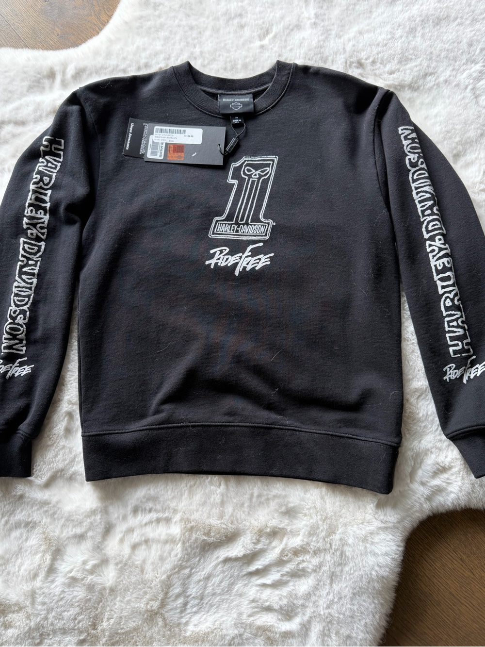 Harley-Davidson Willie G Sketchy #1 Crewneck Sweatshirt